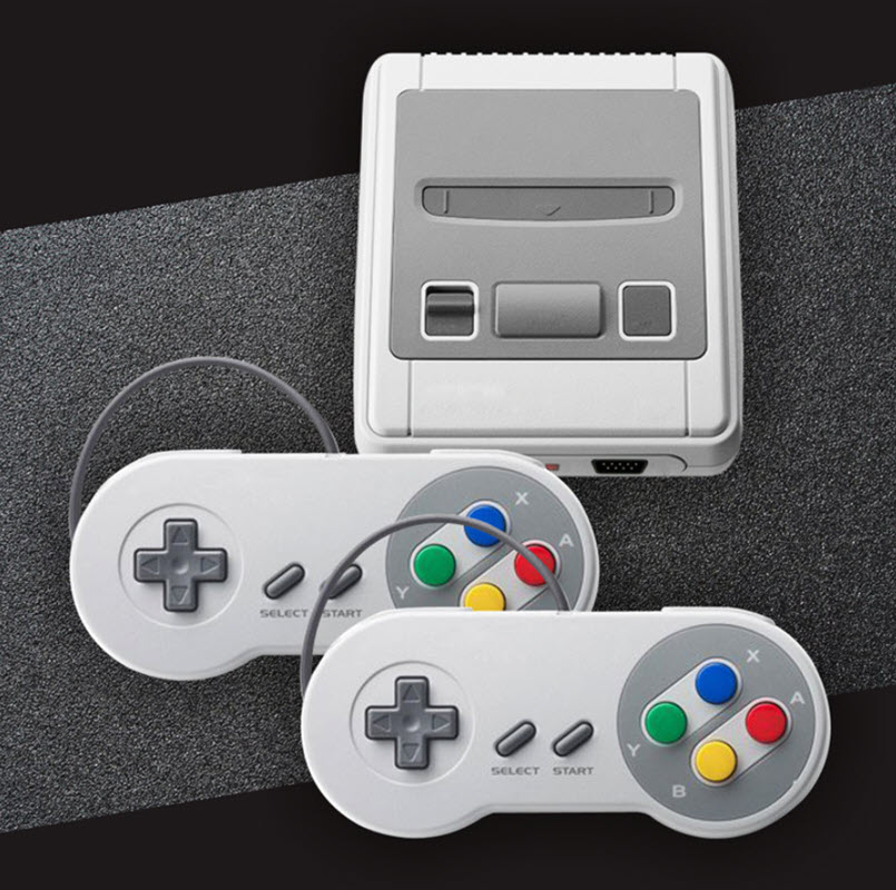 Máy chơi game SNES 8-bit ngày xưa tích hợp 621 trò chơi OEM SFC01