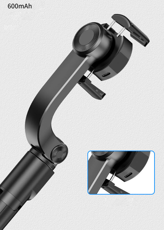 Gimbal tay cầm chống rung 1 trục kèm gậy selfie OEM RP006