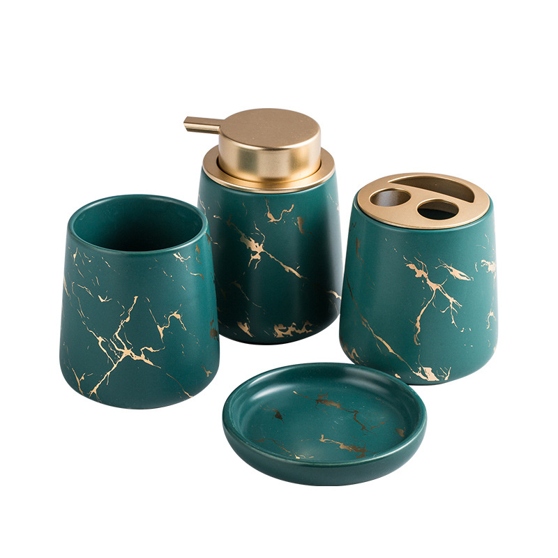 Bộ đồ dùng nhà tắm sứ Ceramic Zixin ZANE03