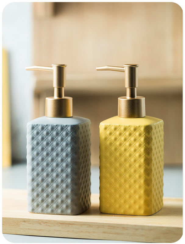 Bộ đồ dùng nhà tắm 4 món sứ Ceramic 350ml Zixin ZANE24
