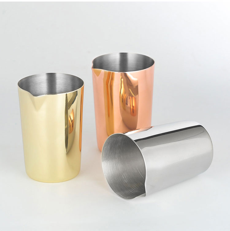 Bình pha chế cocktail thức uống inox 304 500ml Barx BX010