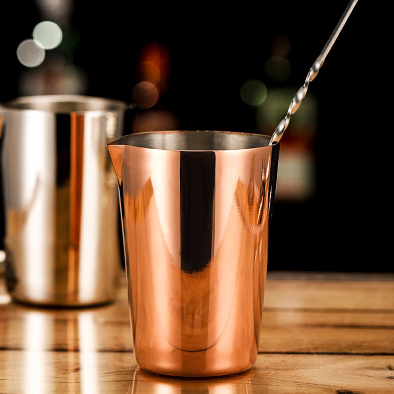 Bình pha chế cocktail thức uống inox 304 500ml Barx BX010