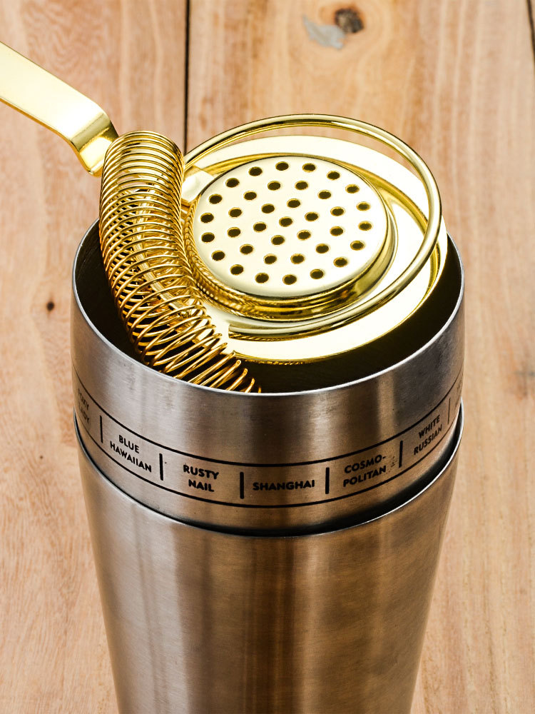 Strainer dụng cụ chặn đá pha chế cocktail 9.5cm inox 304 Barx BX028
