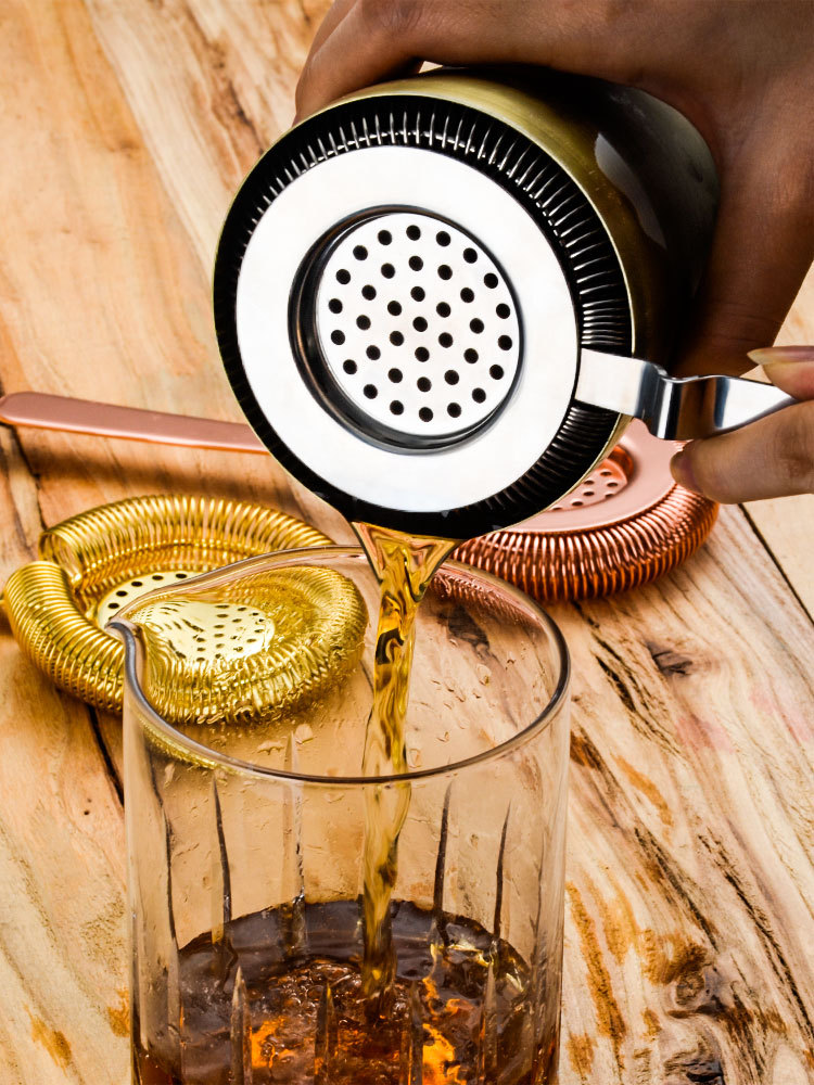 Strainer dụng cụ chặn đá pha chế cocktail 9.5cm inox 304 Barx BX028