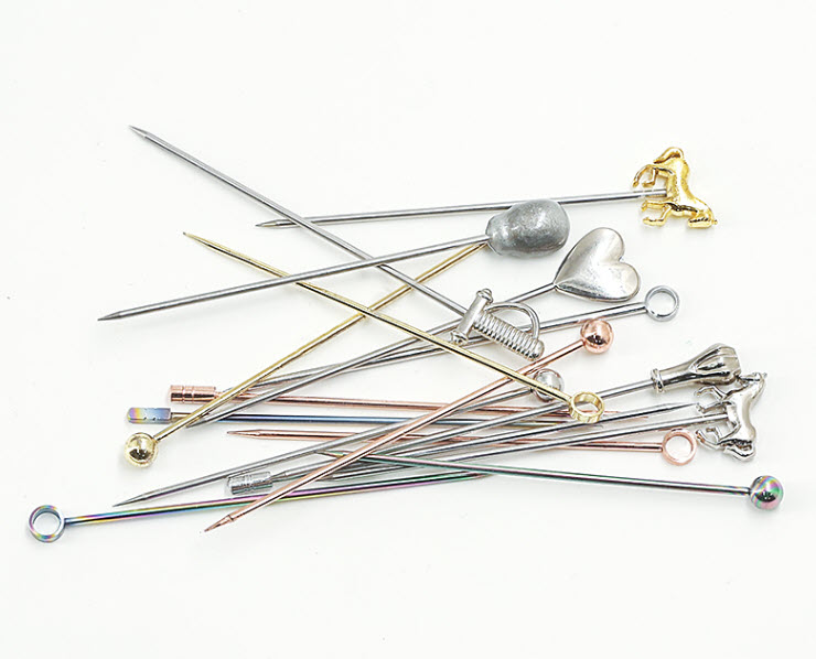 Cây xiên trái cây trang trí cocktail inox Barx BX033