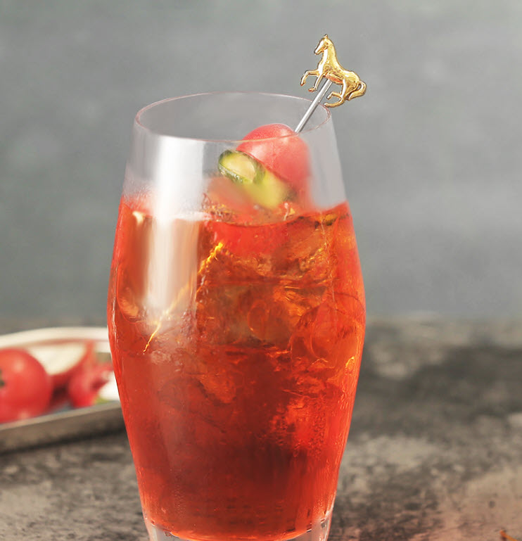 Cây xiên trái cây trang trí cocktail inox Barx BX033