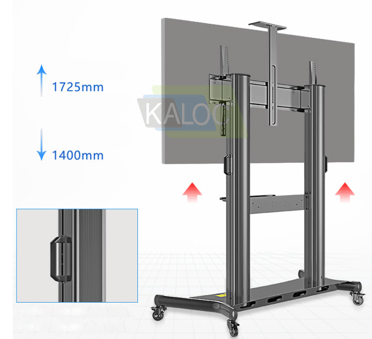 Giá treo Tivi di động đứng sàn 60-100inch Kaloc KLC-AF100