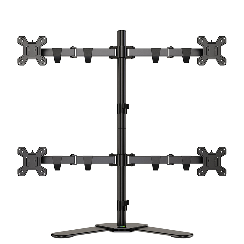 Giá treo 4 màn hình máy tính kẹp bàn 20-27inch Kaloc DW240-J
