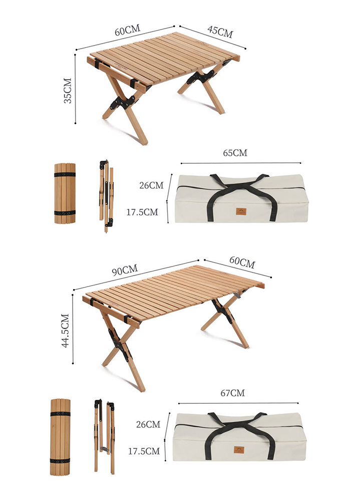 Bàn cắm trại bàn xếp di động dã ngoại Contoose CTS01 nhiều kích thước cho gia đình, nhóm bạn bè