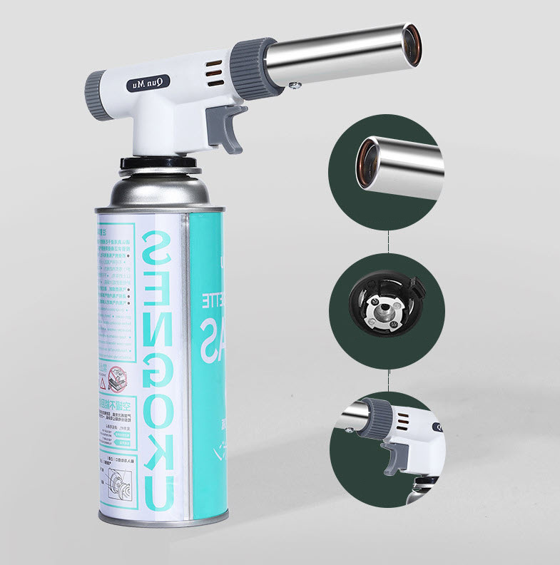 Đầu khò gas mini đánh lửa tự động Contoose CTS25 mồi lửa nhóm than