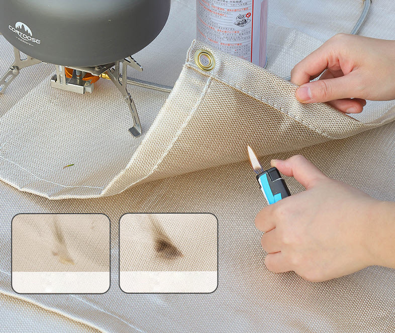 Thảm chống cháy cho bếp nướng dã ngoại cắm trại Contoose CTS26
