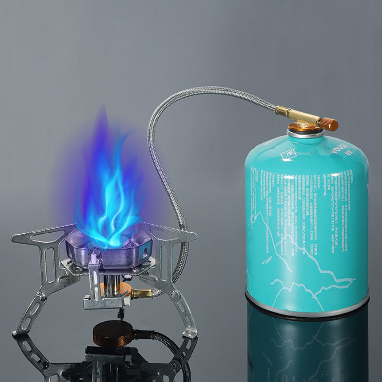 Bếp gas mini cắm trại dã ngoại chống gió có thể gấp gọn Contoose CTS34