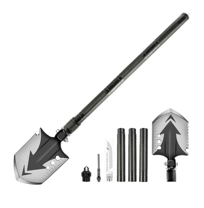 Xẻng đa năng nhiều công cụ cho cắm trại dã ngoại Contoose CTS37