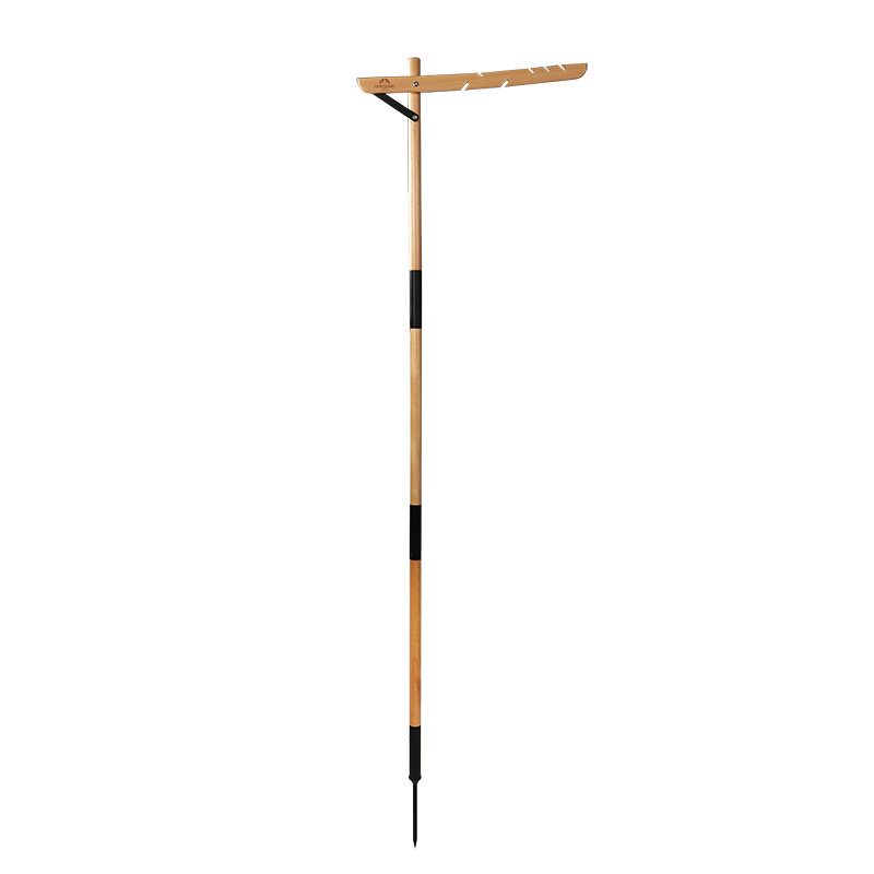 Cây treo đèn cắm trại ngoài trời cao 1m92 gỗ Sồi Contoose CTS52 có thể gấp gọn