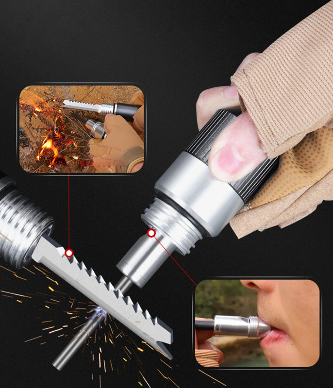 Xẻng đa năng cho cắm trại dã ngoại làm vườn Contoose CTS56 thép mangan hợp kim nhôm