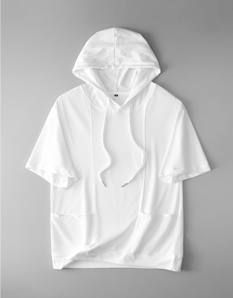 Áo len hoodie nam ManStar MS88101 tay ngắn 100% cotton