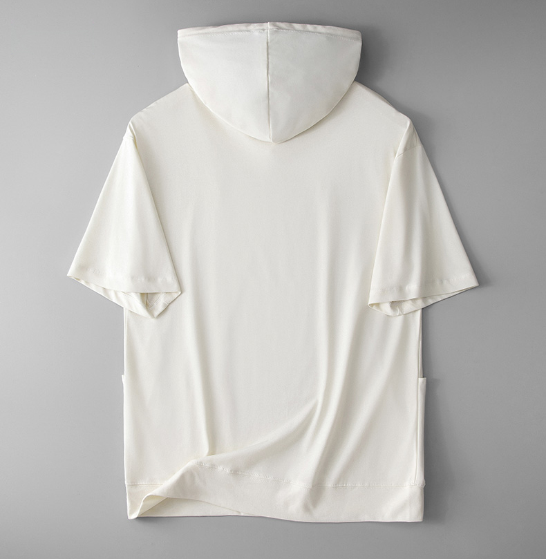 Áo len hoodie nam ManStar MS88101 tay ngắn 100% cotton
