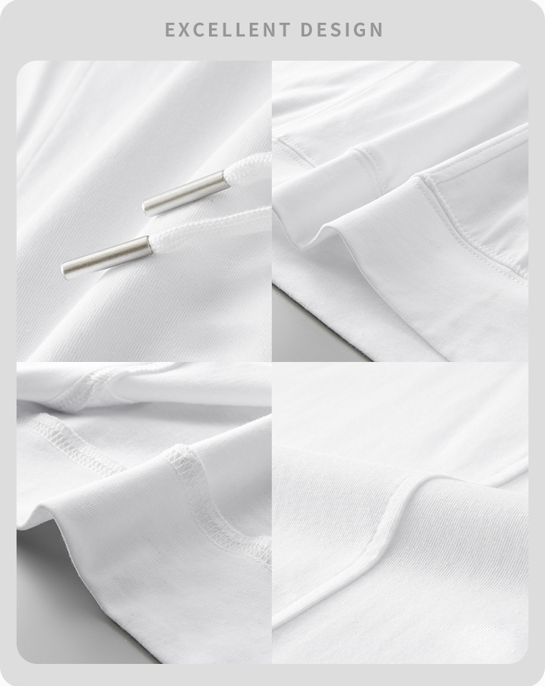 Áo len hoodie nam ManStar MS88101 tay ngắn 100% cotton
