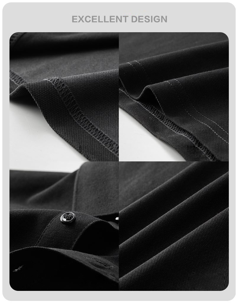 Áo polo nam ManStar MS5765 cổ gài nút thoáng khí co giãn nhẹ