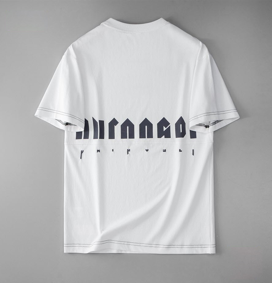 Áo thun nam ManStar MS902 tay ngắn 100% cotton thoáng khí