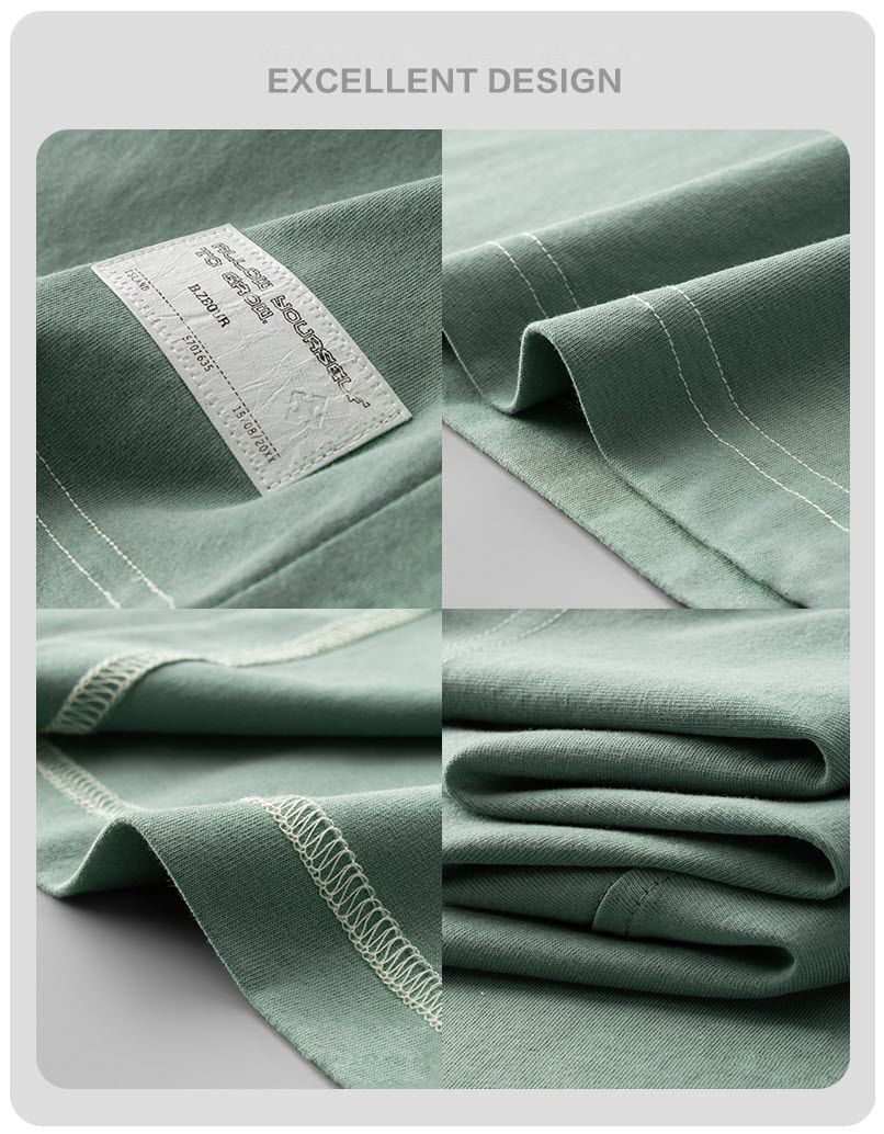 Áo thun nam ManStar MS902 tay ngắn 100% cotton thoáng khí