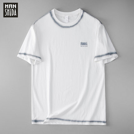 Áo thun nam ManStar MS909 tay ngắn 100% cotton thoáng khí