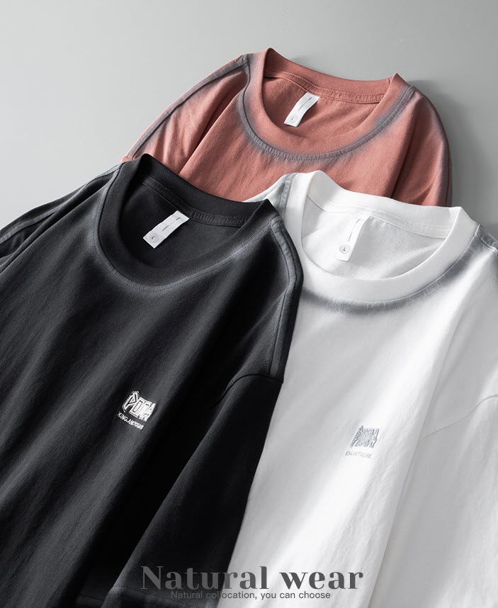 Áo thun nam ManStar MS909 tay ngắn 100% cotton thoáng khí
