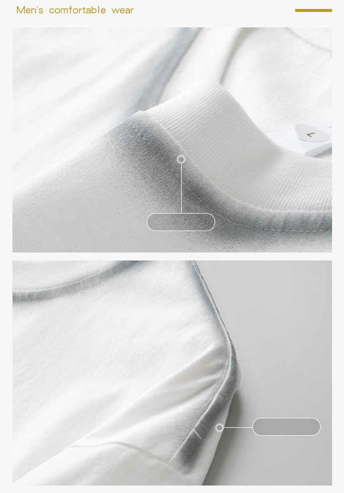 Áo thun nam ManStar MS909 tay ngắn 100% cotton thoáng khí