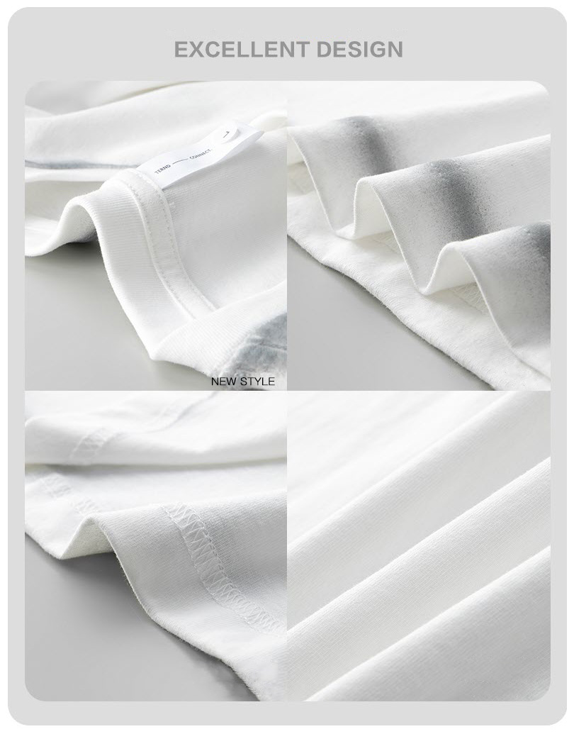 Áo thun nam ManStar MS909 tay ngắn 100% cotton thoáng khí