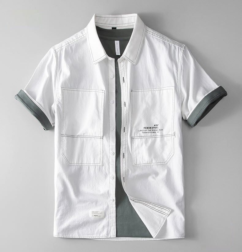 Áo sơ mi nam ManStar MS831516 thoáng khí 100% cotton