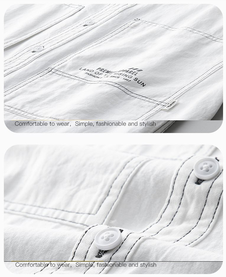 Áo sơ mi nam ManStar MS831516 thoáng khí 100% cotton