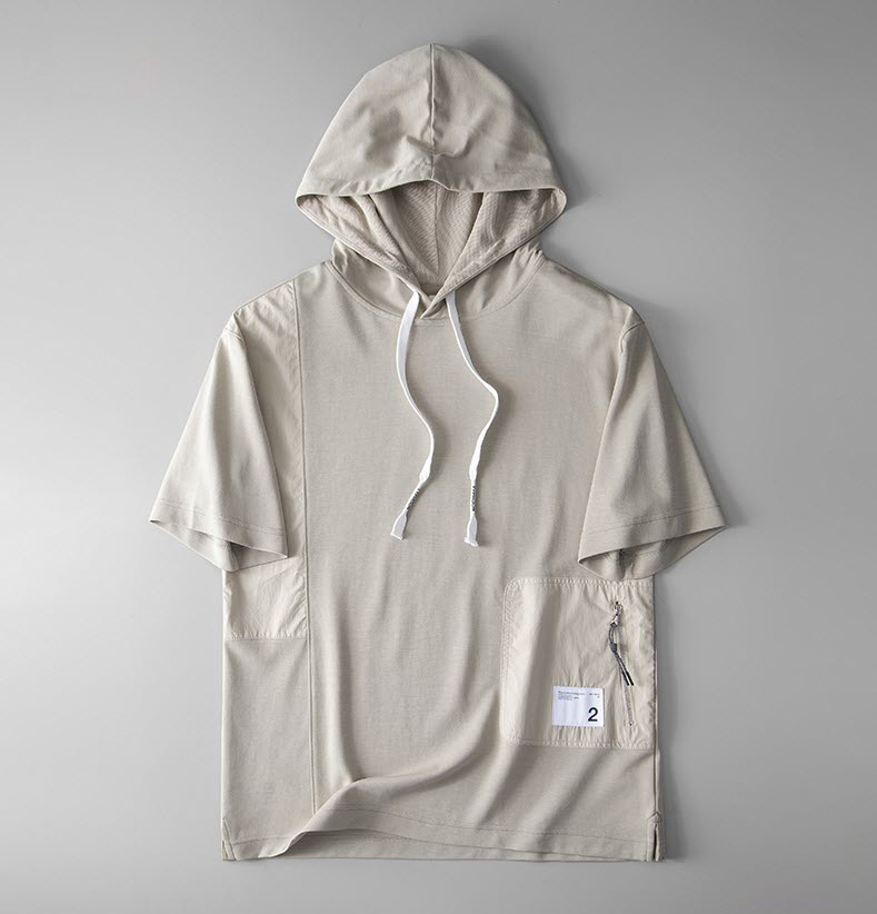 Áo hoodie nam ManStar WSK2288 tay ngắn new trend 2022