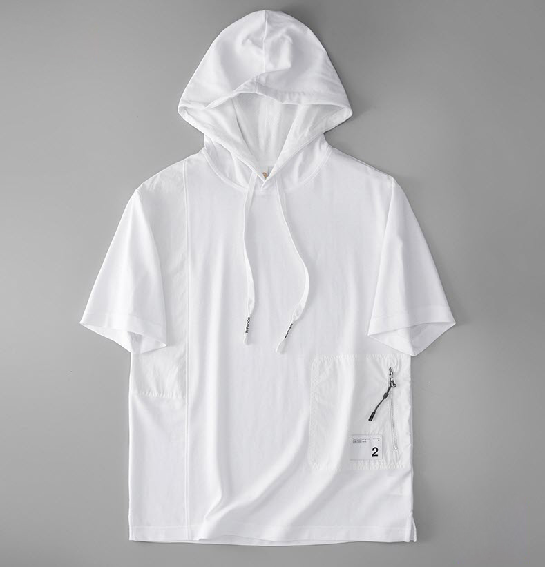 Áo hoodie nam ManStar WSK2288 tay ngắn new trend 2022