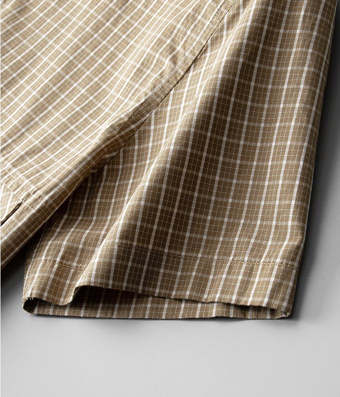 Áo sơ mi nam 100% cotton ManStar MSL810116 phối caro họa tiết