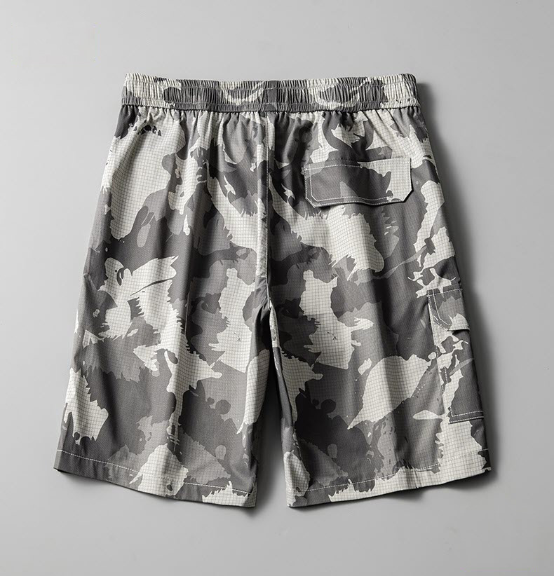 Quần short nam lưng thun ManStar MS8101 100% polyester