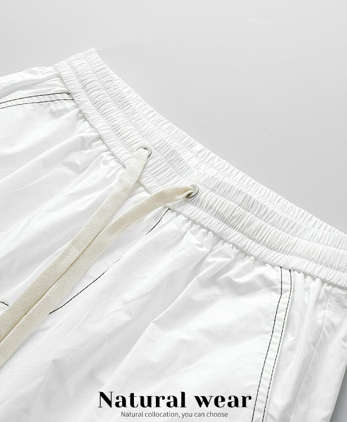 Quần short nam lưng thun ManStar MS8193 100% polyester