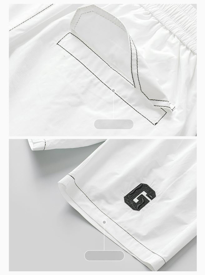 Quần short nam lưng thun ManStar MS8193 100% polyester