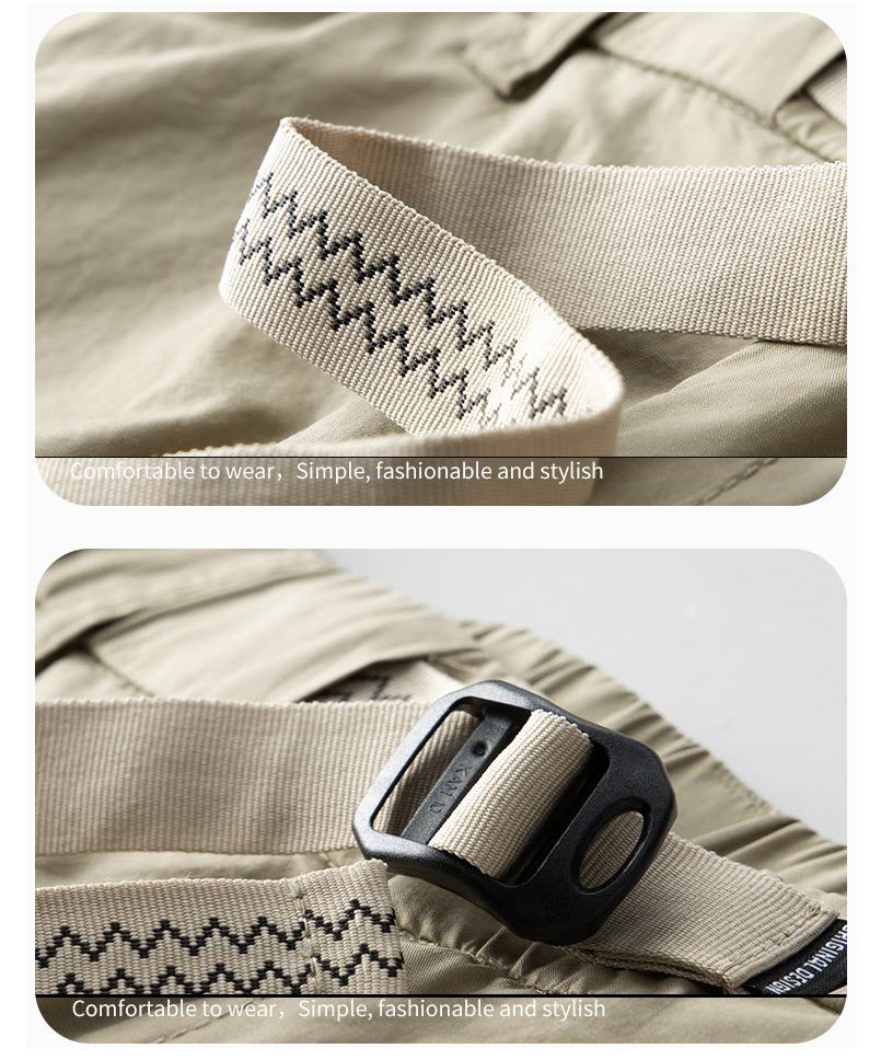 Quần short nam lưng thun túi hộp ManStar MS198 100% cotton