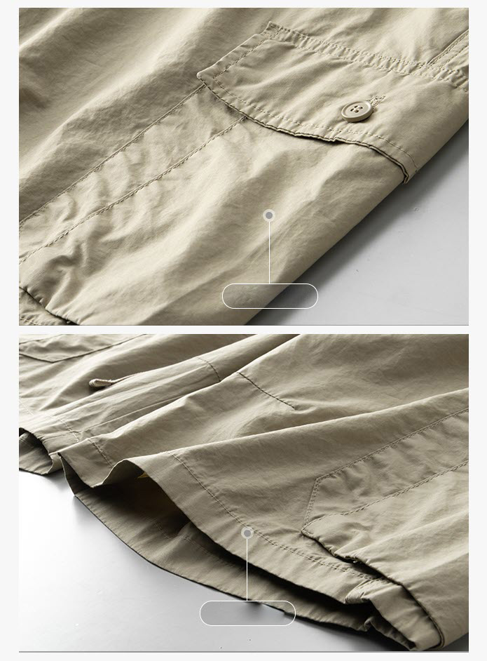 Quần short nam lưng thun túi hộp ManStar MS198 100% cotton