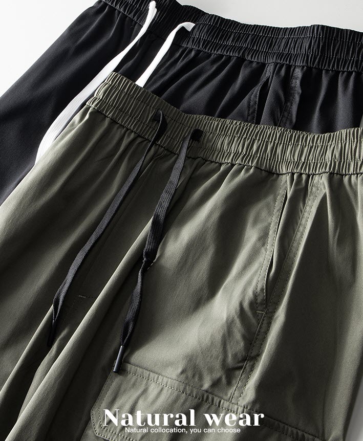 Quần short nam lưng thun ManStar MS1012 new trend co giãn tốt