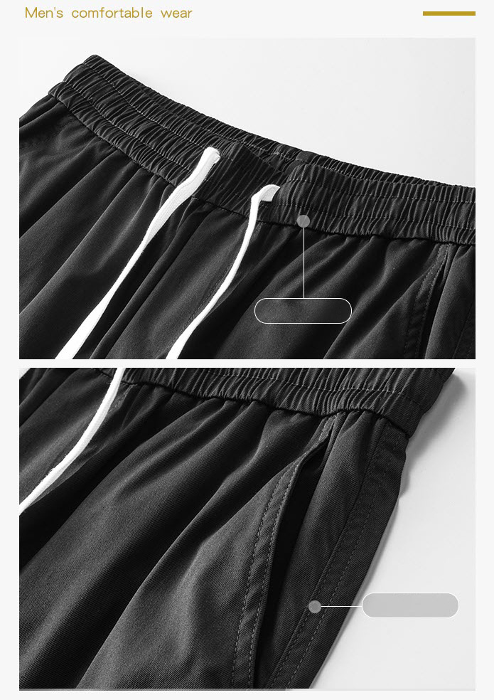 Quần short nam lưng thun ManStar MS1012 new trend co giãn tốt