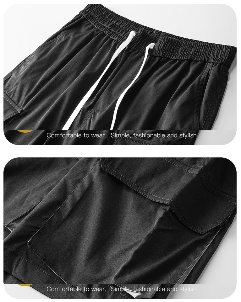 Quần short nam lưng thun ManStar MS1012 new trend co giãn tốt
