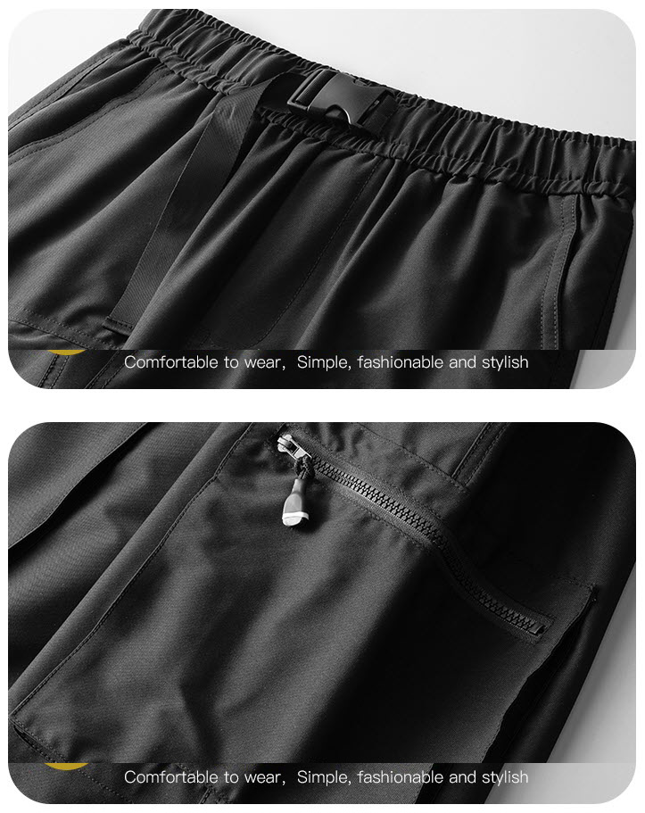 Quần short nam lưng thun ManStar MS1013 new trend co giãn tốt