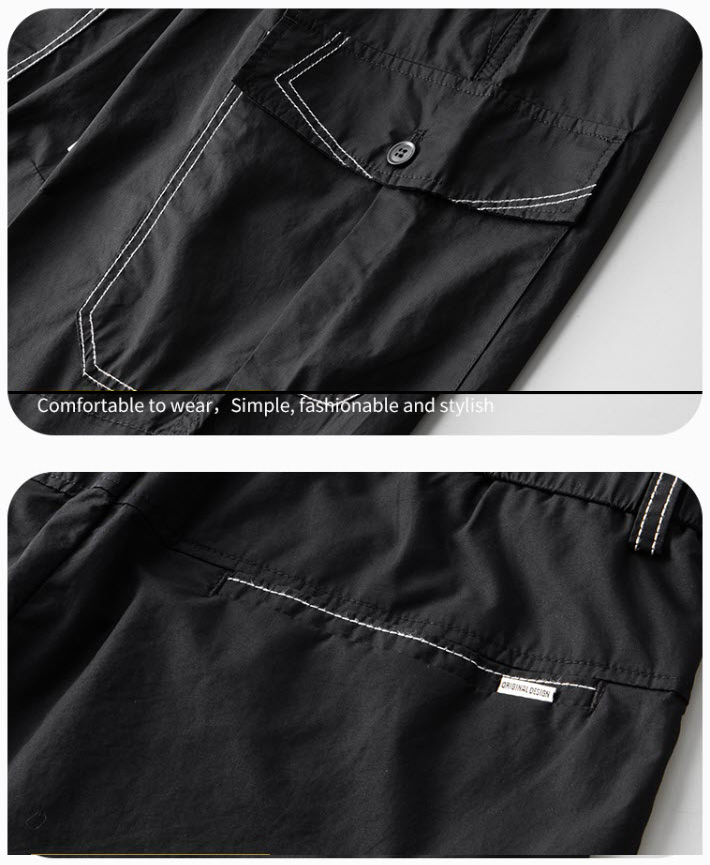 Quần short nam túi hộp ManStar MS25505 cotton 100%