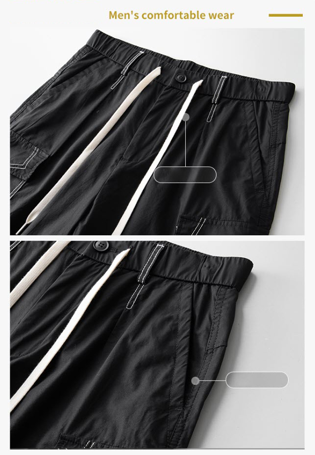 Quần short nam túi hộp ManStar MS25505 cotton 100%