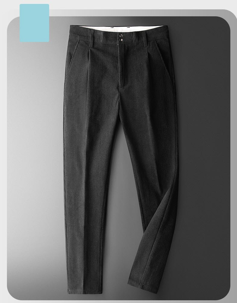 Quần âu nam vải nhung ManStar NC2637 autumn style 2022