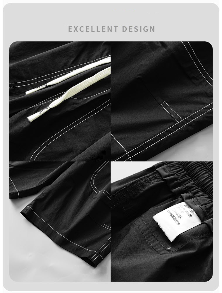 Quần short nam ice silk ManStar MS8126 summer style 2022