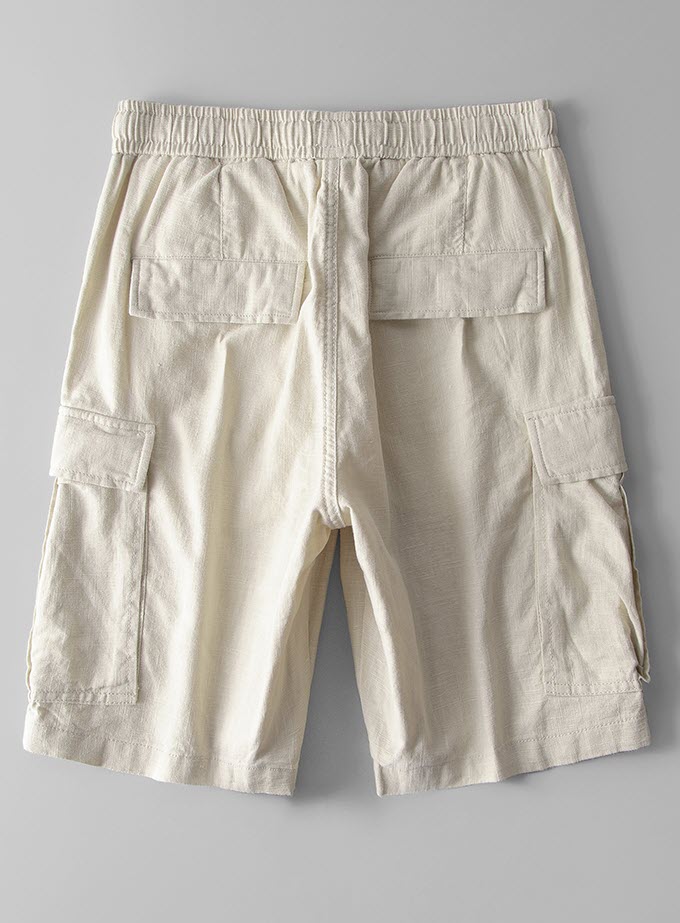 Quần short linen nam ManStar TC116 summer trend 2022
