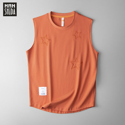 Áo thun ba lỗ nam ManStar MS2291 cotton 100% summer trend 2022