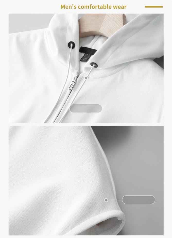 Áo hoodie ba lỗ nam ManStar MS031 polyester 100% summer trend 2022
